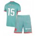 Maillot de foot Atletico Madrid Clement Lenglet #15 Extérieur vêtements enfant 2024-25 Manches Courtes (+ pantalon court)